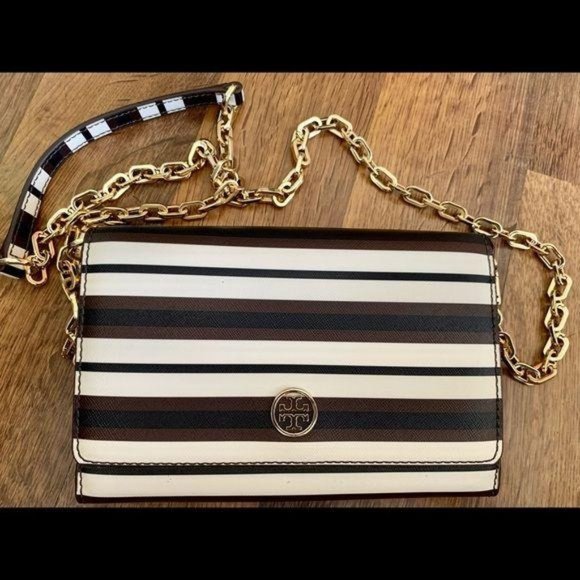 Tory Burch Handbags - TORY BURCH - Striped Crossbody
